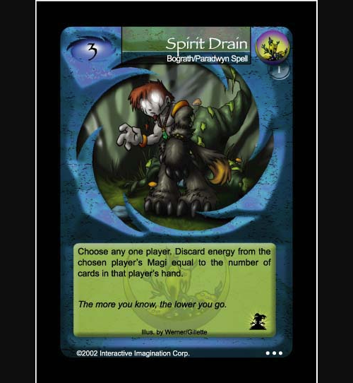 Spirit Drain - Bograth - Foil